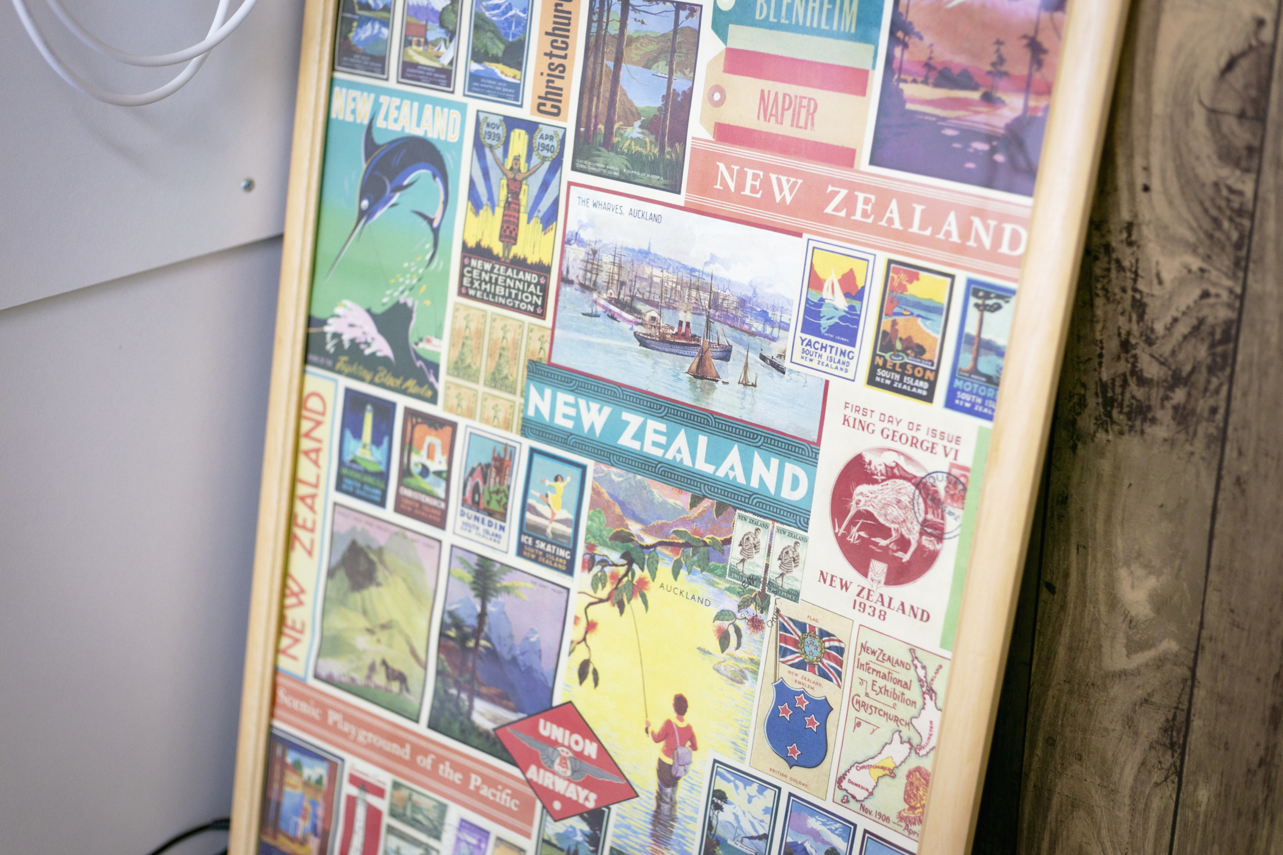 NZ poster frame